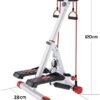 Stepper,Mini Display Twist with handrail - Exercise Adjustab...