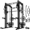 RitFit M1 Smith Machine with Cable Crossover System, Multi-F...