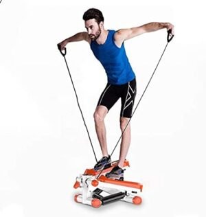 Mini-Stepper Swing Stepper Mini Stepper with Resistance Band...