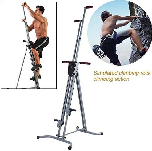 Swing Stepper Fitness Step Machine Vertical Climber with LCD...