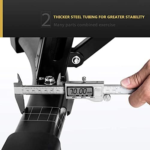 Foldable Stair Stepper Adjustable Step Machine Vertical Clim...