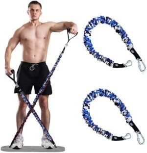 HOTWAVE Portable Exercise Equipment with 16 Gym Accessories....