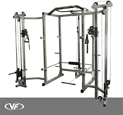 Valor Fitness BD-11 Heavy Duty Power Rack/Squat Rack w/Chrom...