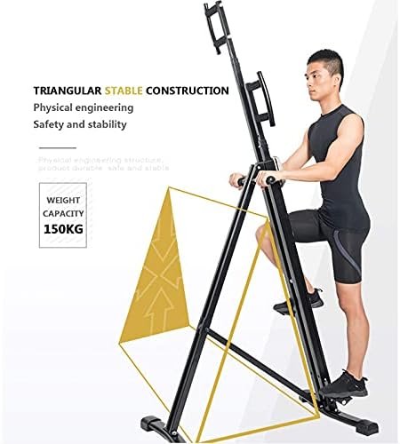 Foldable Stair Stepper Adjustable Step Machine Vertical Clim...