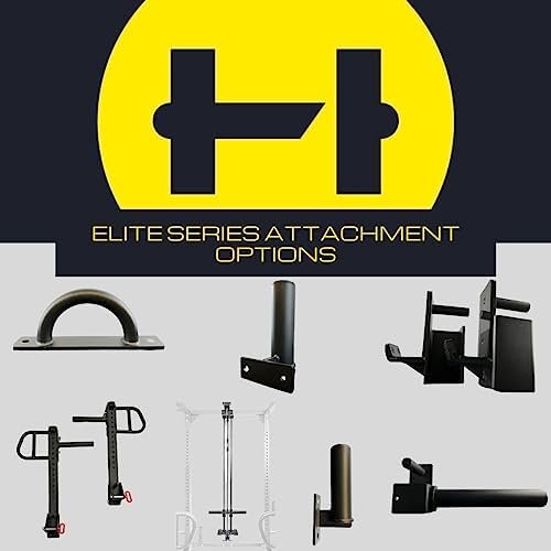 HULKFIT Elite Series 3" x 3" Light Commercial Power Cage and...