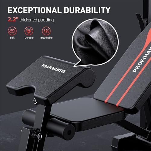 Adjustable Weight Bench, Olympic Workout Bench, Bench Press ...