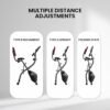Exercise Bike 4 IN 1 Stationary Bike Recumbent Exercise Bike...