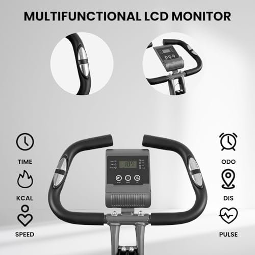 Exercise Bike 4 IN 1 Stationary Bike Recumbent Exercise Bike...