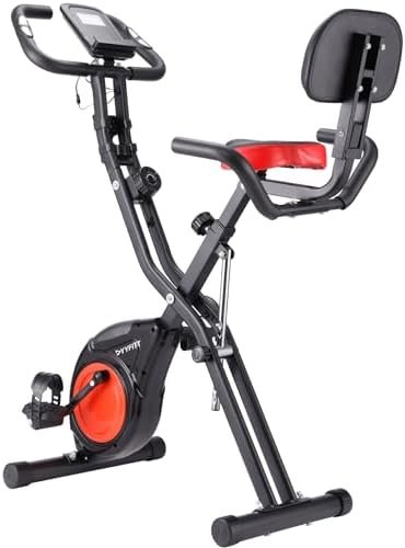YYFITT 3-In-1 Exercise Bikes for Home | Folding Stationary B...