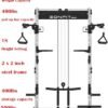 Smith Machine Home Gym, Squat Rack Power Cage Rack with Smit...