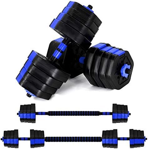 VIVITORY Dumbbell Sets Adjustable Weights, Free Weights Dumb...