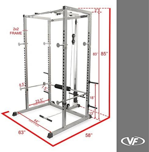 Valor Fitness BD-7 Power Rack - Squat Rack and Bench Press P...