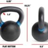 Cap Barbell Cast Iron Competition Kettlebell Weight
