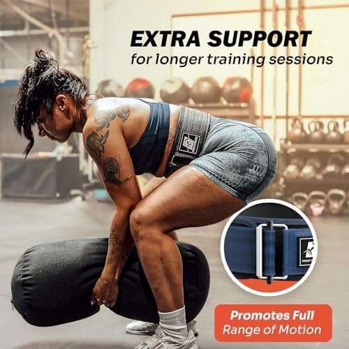 ProFitness Weightlifting Belt for Men & Women - 4'' Wide Aut...
