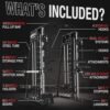 Mikolo Smith Machine with Chest Support Attachment, 2200lbs ...