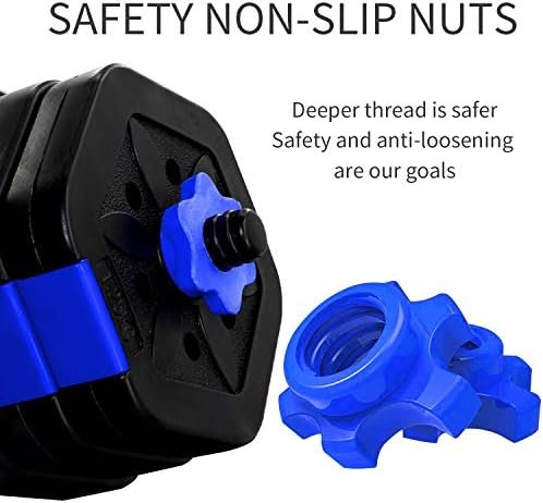 VIVITORY Dumbbell Sets Adjustable Weights, Free Weights Dumb...