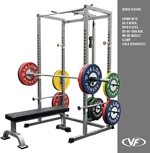 Valor Fitness BD-7 Power Rack - Squat Rack and Bench Press P...