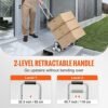VEVOR Stair Climbing Cart, 220 lbs Load Capacity, Foldable H...