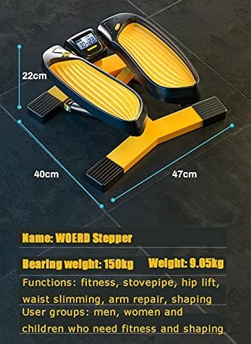 Mini Stepper with Resistance Bands Lifting Mini Stepper Stai...