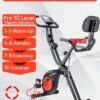 YYFITT 3-In-1 Exercise Bikes for Home | Folding Stationary B...
