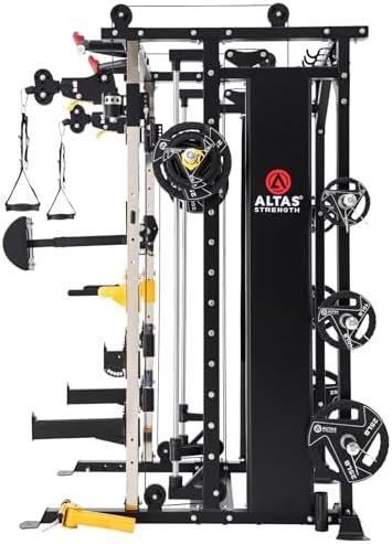Altas Strength Light Commercial Smith Machine Home Gym with ...