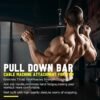 Fitness LAT and Lift Pulley System Gym - Upgraded LAT Pull D...