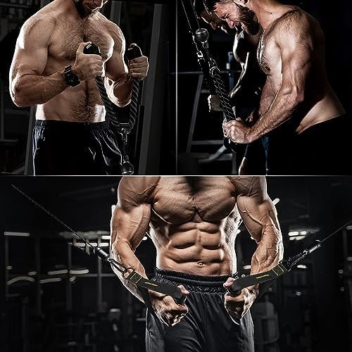 Fitness LAT and Lift Pulley System Gym - Upgraded LAT Pull D...