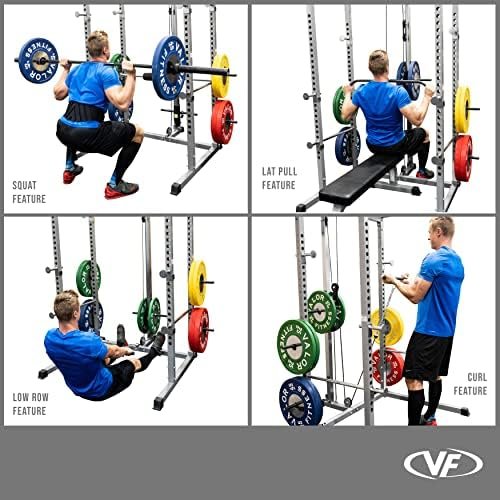 Valor Fitness BD-7 Power Rack - Squat Rack and Bench Press P...