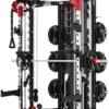 Altas Strength Folding Home Gym Smith Machine with Pulley Sy...