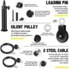 Fitness LAT and Lift Pulley System Gym - Upgraded LAT Pull D...