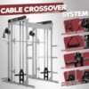 RitFit M1 Smith Machine with Cable Crossover System, Multi-F...