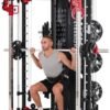 Altas Strength Home Gym Smith Machine with Pulley System Gym...