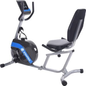 Stamina Premier Recumbent Exercise Bike Bluetooth Connected ...