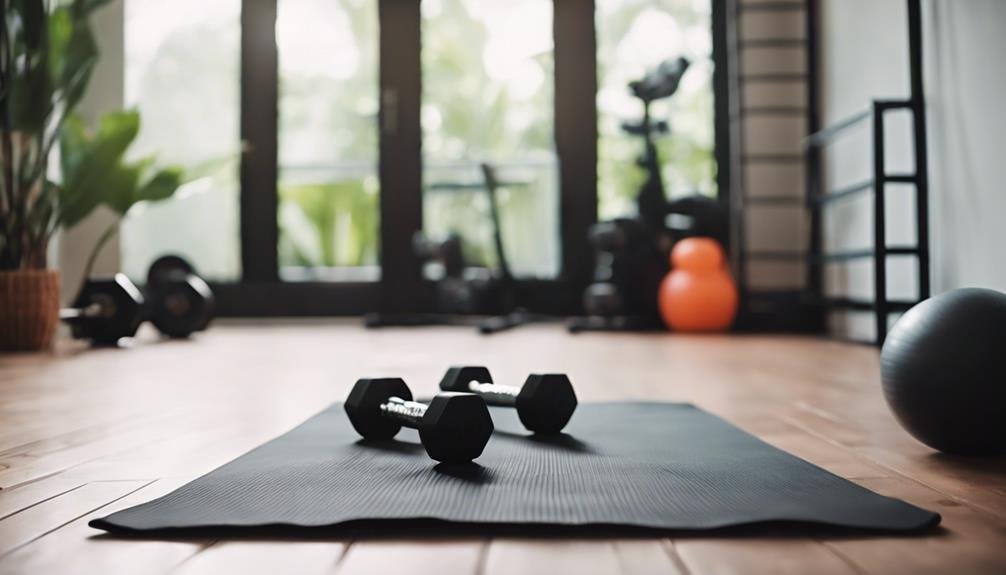 start fitness at home