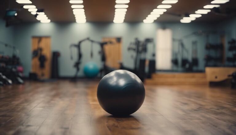 strengthening core with balance