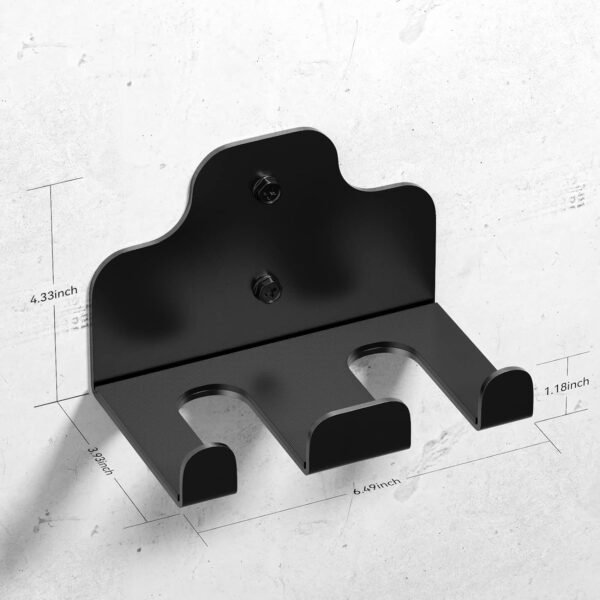 Olympic Barbell Hanger,Garage Gym Bar Wall Rack,Vertical Bar...