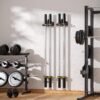 Olympic Barbell Hanger,Garage Gym Bar Wall Rack,Vertical Bar...