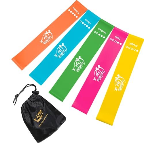 Unleash Your Workout: A Review of Fit Simplify 10 Inch Resistance Loop Exercise Bands