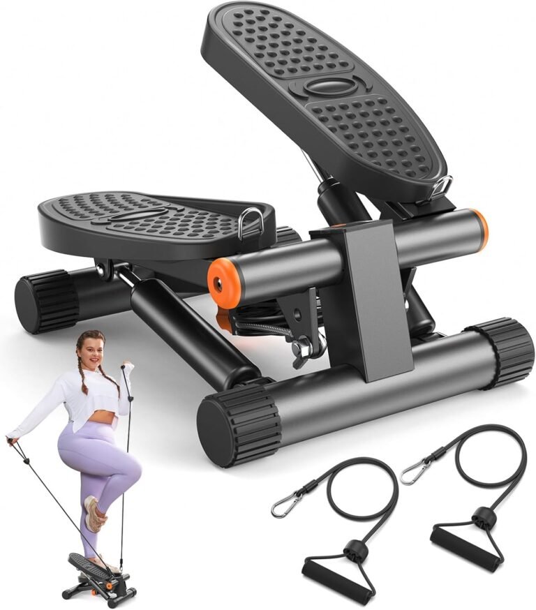 Elevate Your Home Workouts: Niceday Mini Stair Stepper with Resistance Bands Review