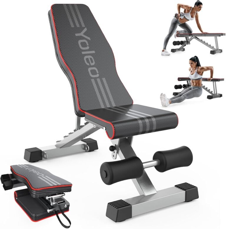 Transform Your Home Gym: Yoleo Adjustable Weight Bench Review & Recommendations