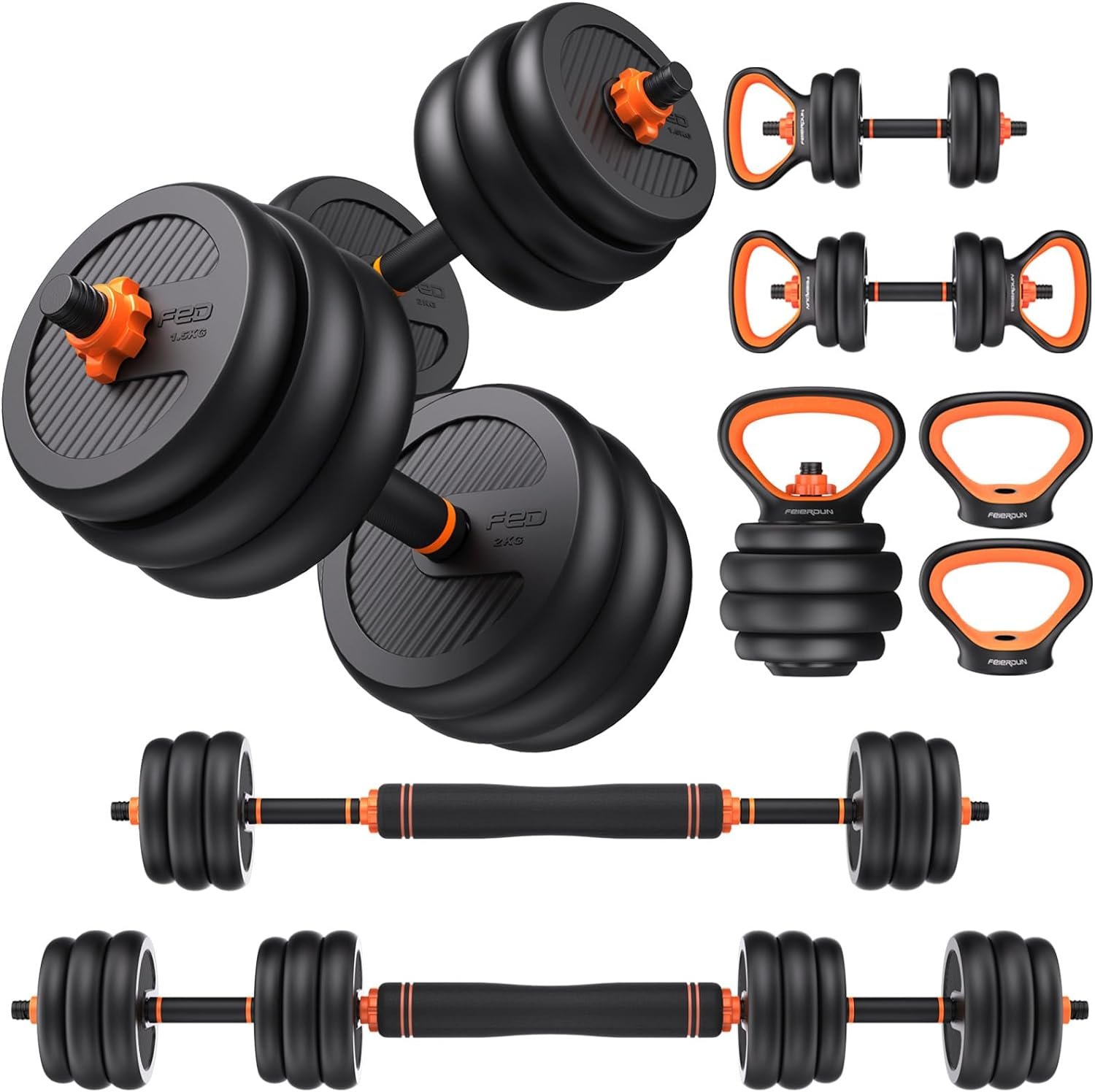 Transform Your Workout: The Ultimate Guide to FEIERDUN Adjustable Dumbbells!