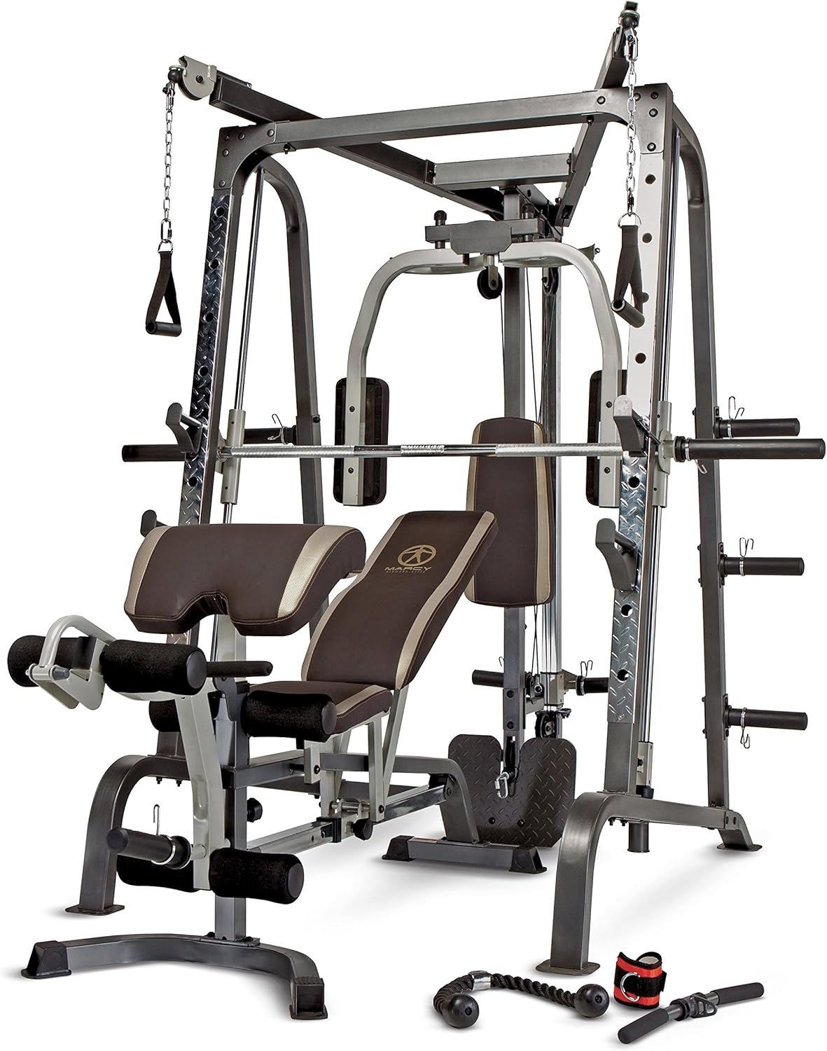 Unleash Your Inner Athlete: A Comprehensive Review of the MARCY Smith Cage Workout Machine