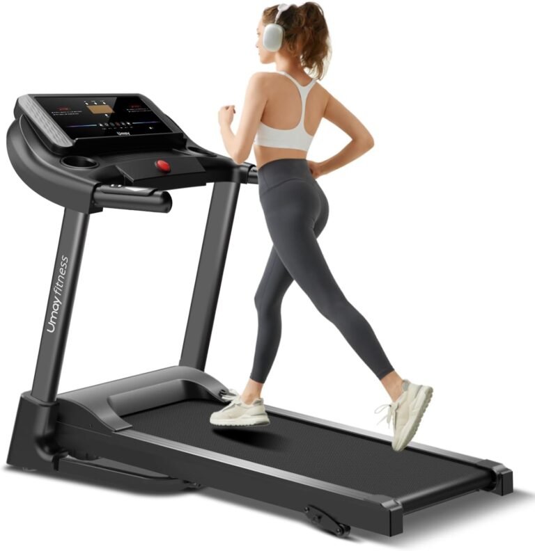 Discover the UMAY Fitness Folding Incline Treadmill: Your Ultimate Home Workout Companion!