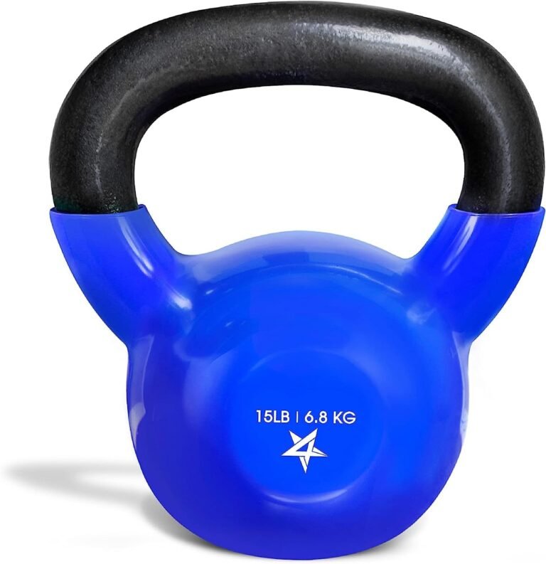 Elevate Your Fitness: A Review of Yes4All Vinyl Coated Kettlebells for Total Body Workouts