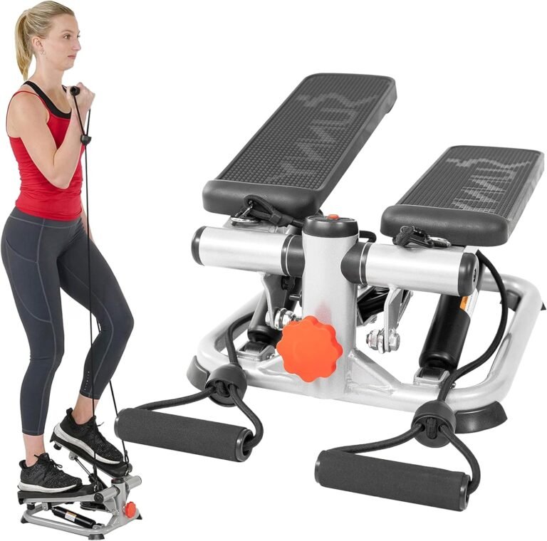 Get Fit at Home: A Review of the Sunny Health & Fitness Mini Stepper with Resistance Bands