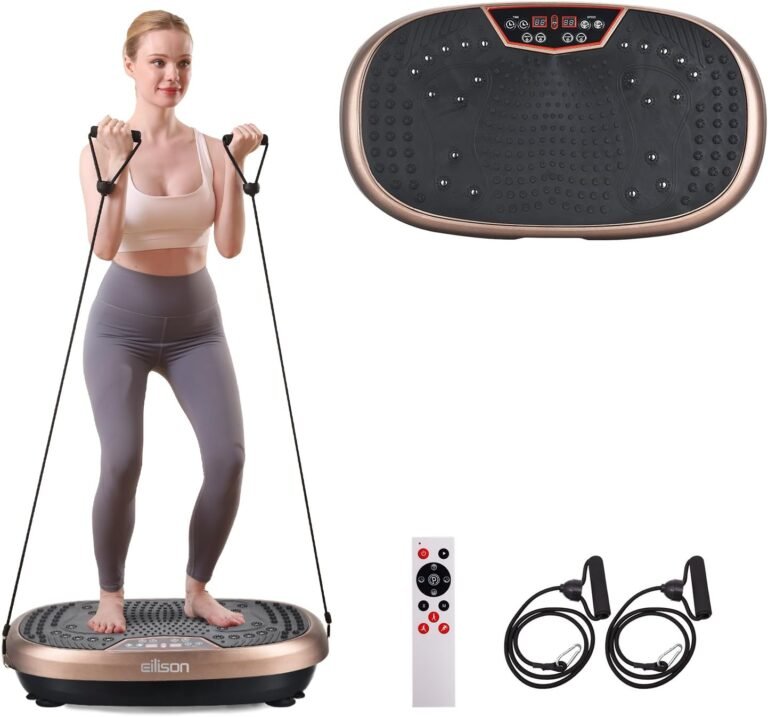 Transform Your Fitness Journey with EILISON FitMax 3D XL Vibration Plate: A Comprehensive Review