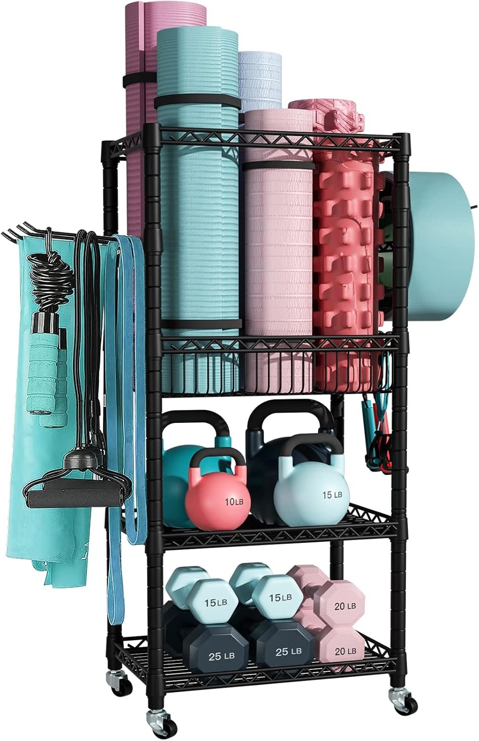 Transform Your Space: The Ultimate Home Gym Storage Solution!
