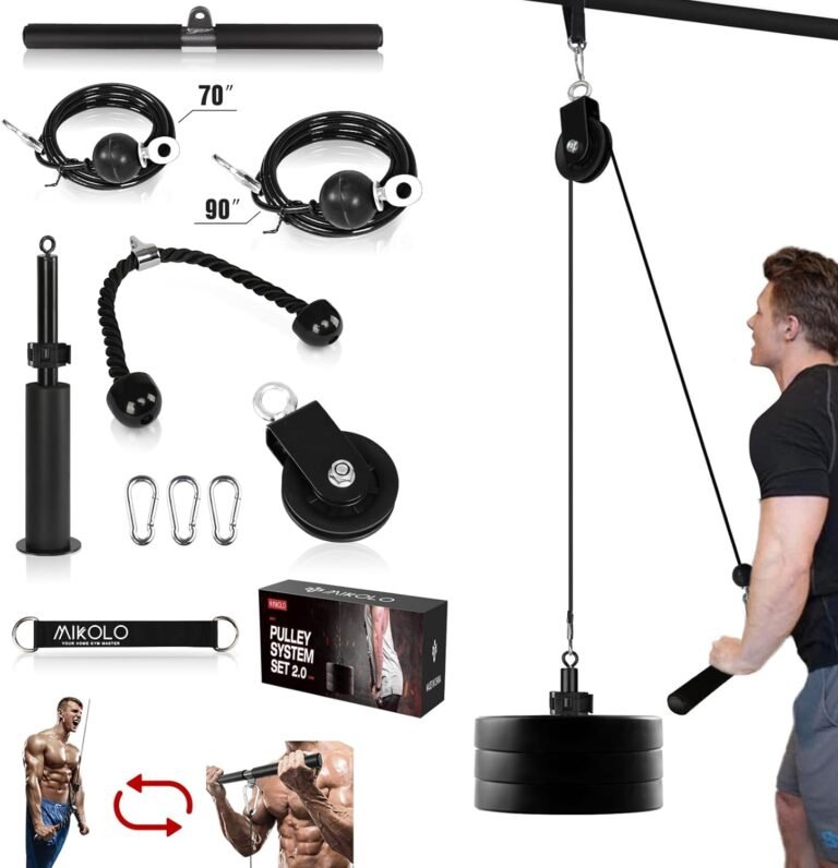 Unleash Your Strength: Mikolo Fitness LAT & Lift Pulley System Review