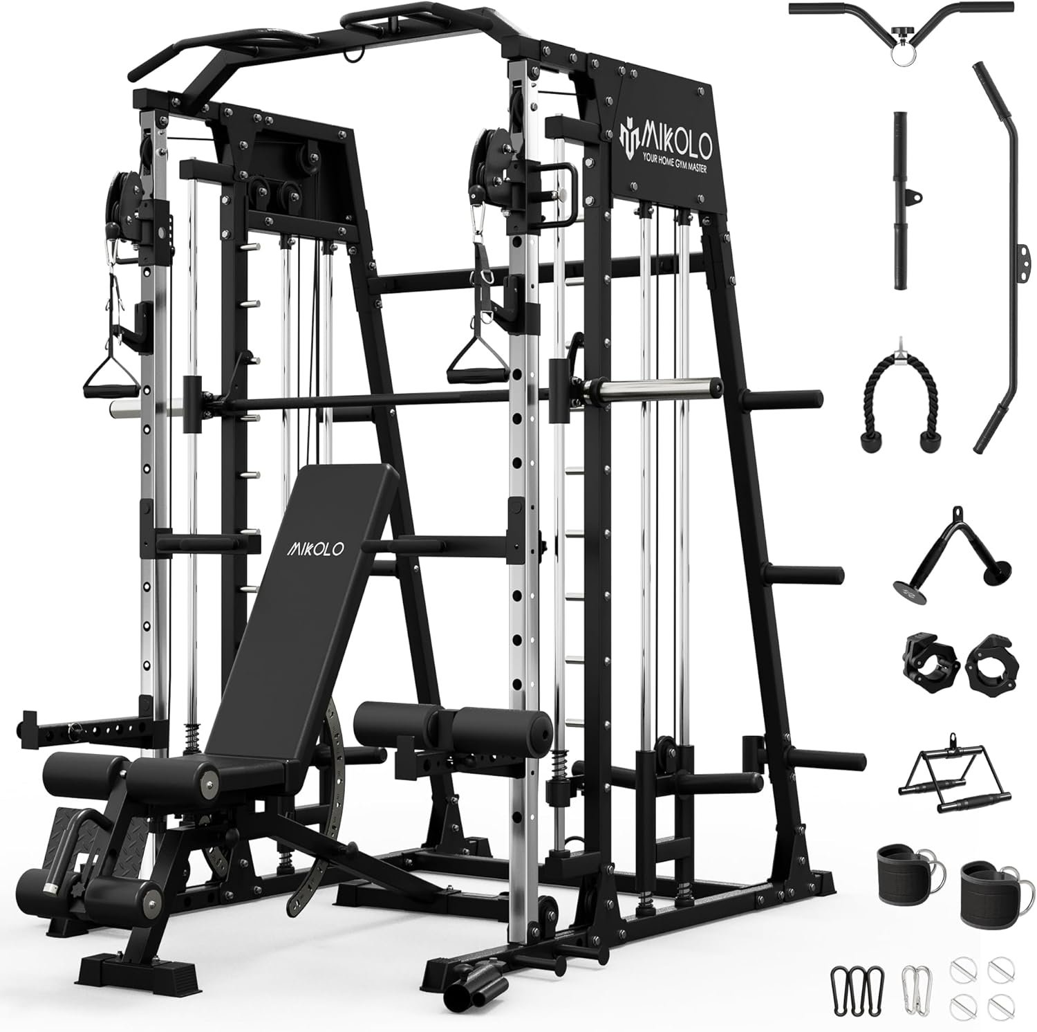 Unleash Your Strength: Mikolo M4 & M4 Ultra Smith Machine Review for Home Gym Enthusiasts