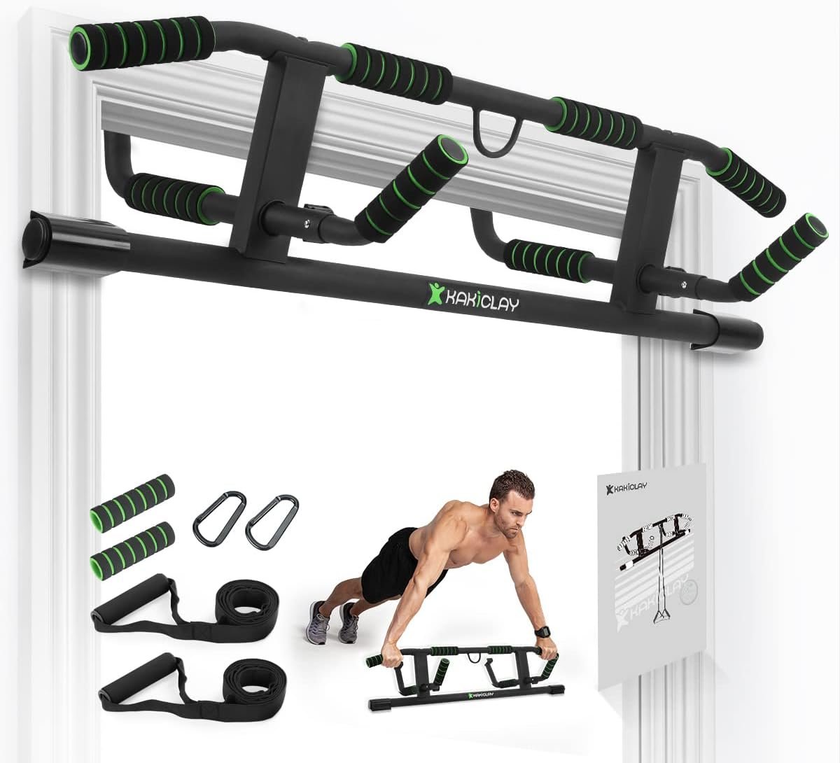 Elevate Your Workout: 2025 Upgrade Multi-Grip Pull Up Bar with Smart Hooks Technology Review
